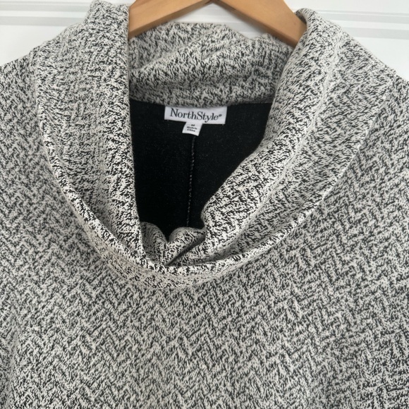 NorthStyle Gray Cowl Neck Dress - Picture 3 of 10